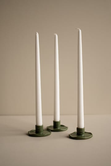 Wave ljusstake - Shiny green - DBKD