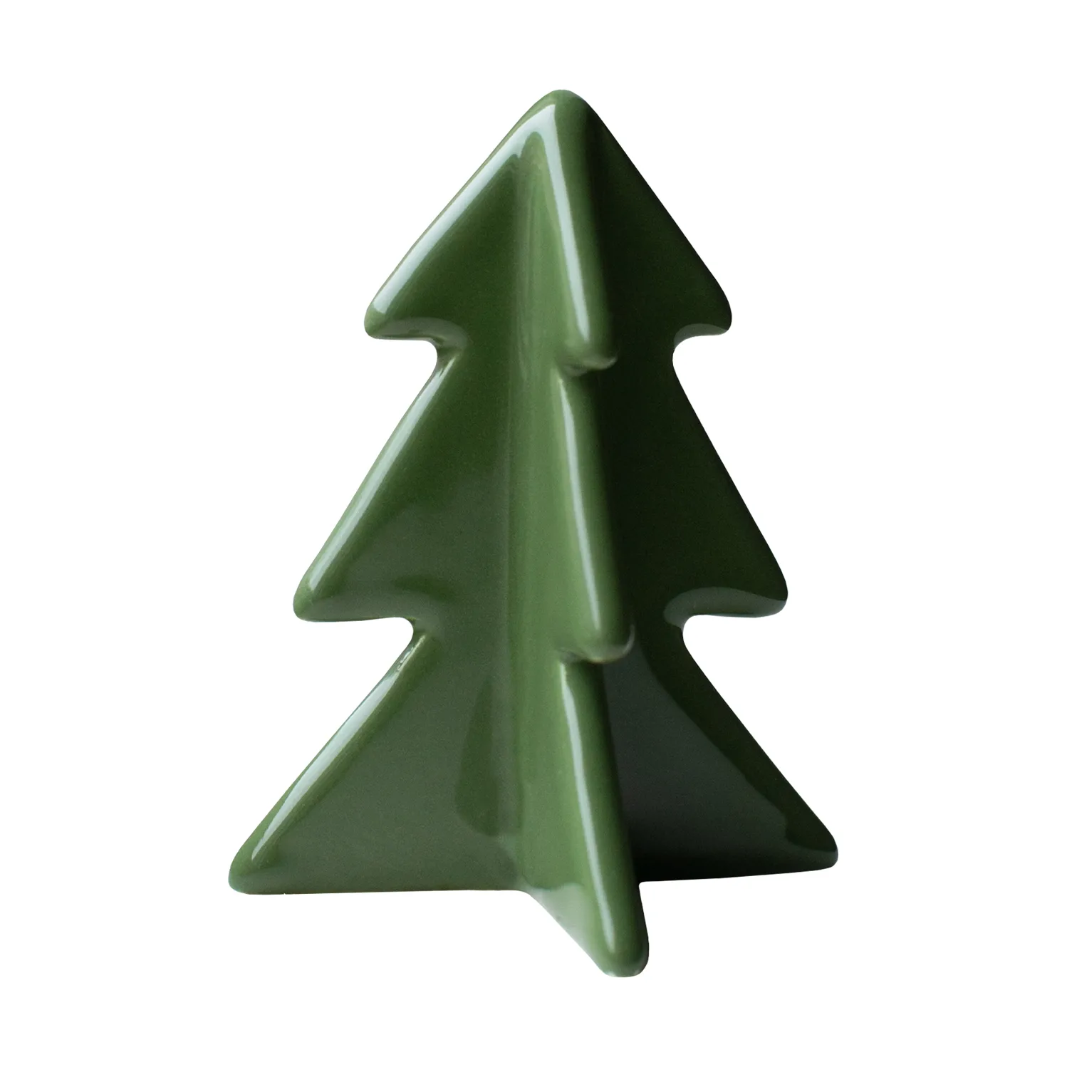 Winter tree dekoration, Green, 9,5 cm