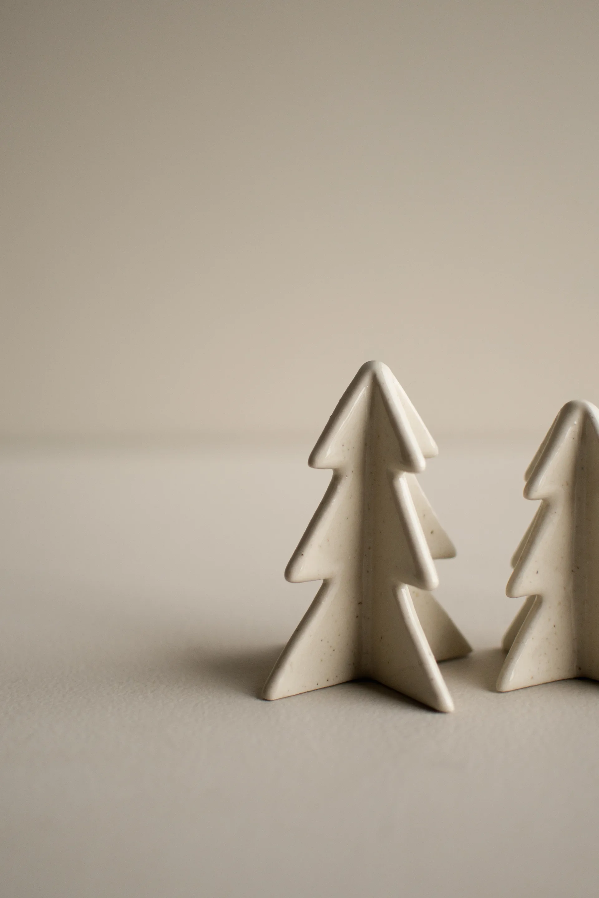 Winter tree dekoration, Vanilla, 9,5 cm DBKD