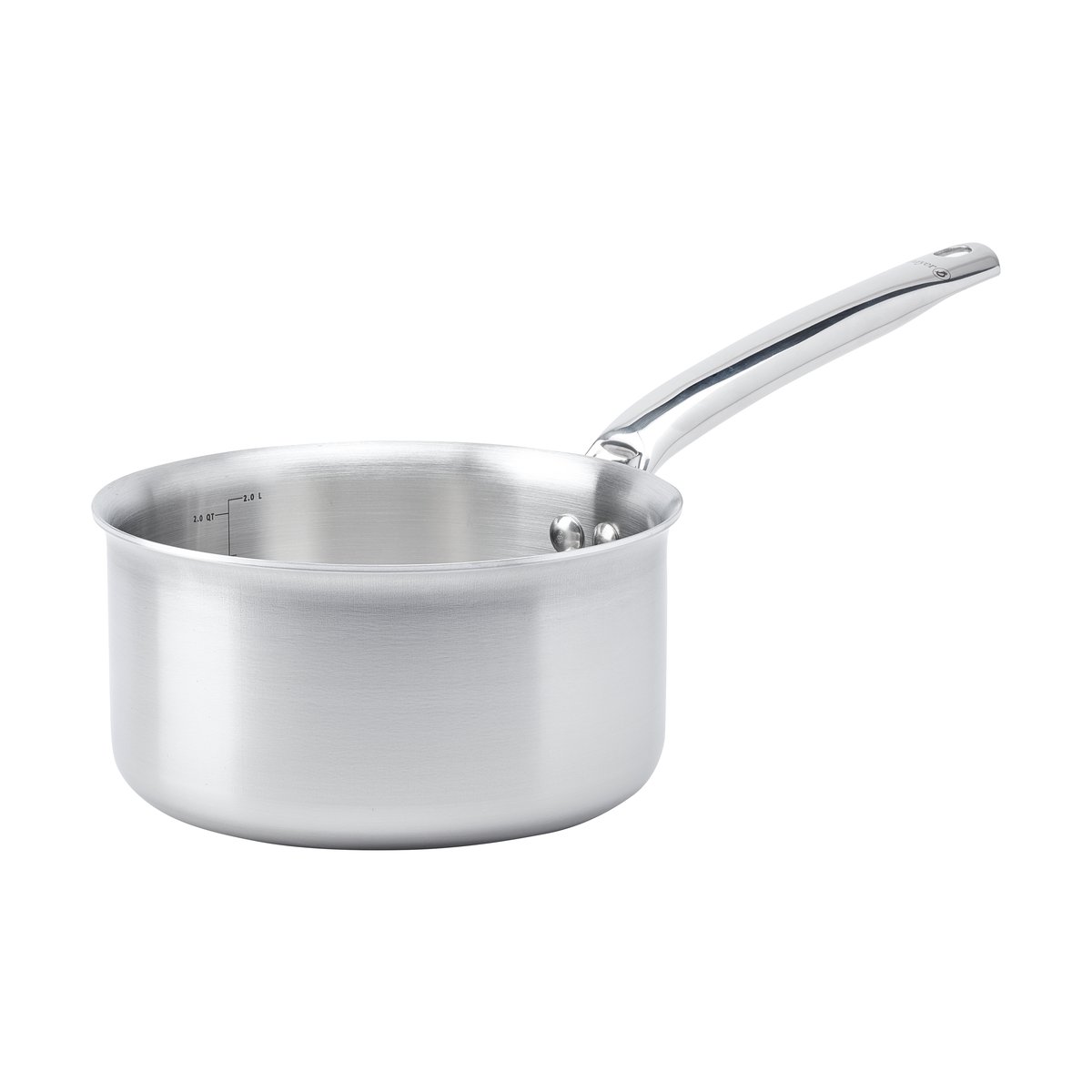 De Buyer Alchimy kastrull rostfritt stål 18 cm | Skandinavisk Design | Kastruller | Silverfärgad