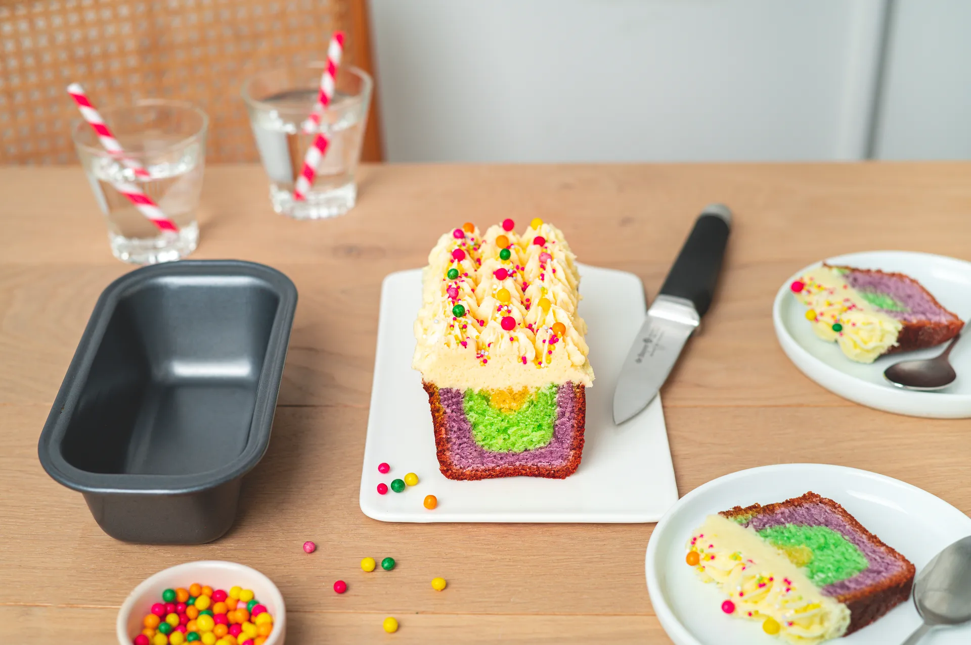 De Buyer bakform med rundade hörn, 7,5x10 cm De Buyer