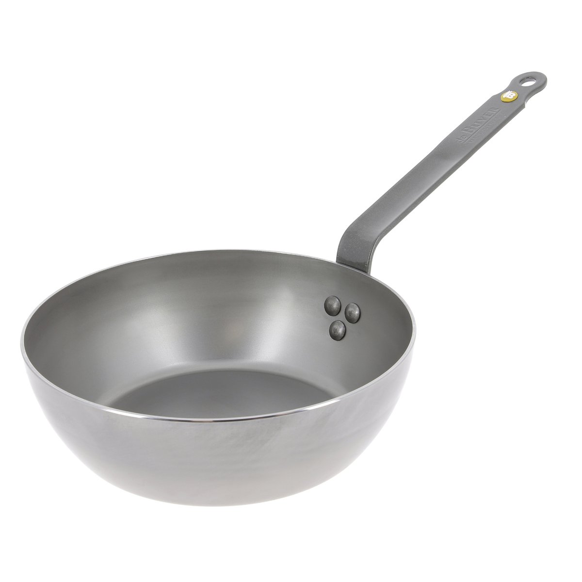 De Buyer Mineral B Country stekpanna 24 cm | Skandinavisk Design | Stekpannor | Silverfärgad
