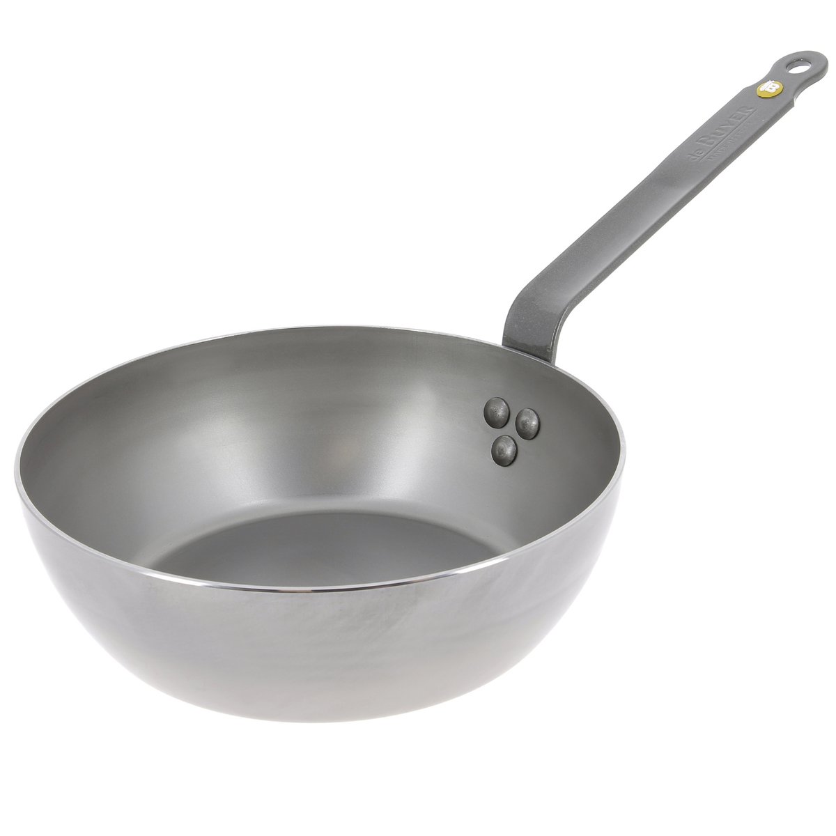 De Buyer Mineral B Country stekpanna 28 cm | Skandinavisk Design | Stekpannor | Silverfärgad
