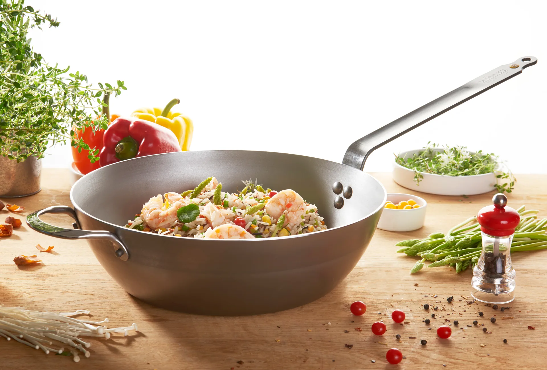 Mineral B Country stekpanna, 28 cm De Buyer