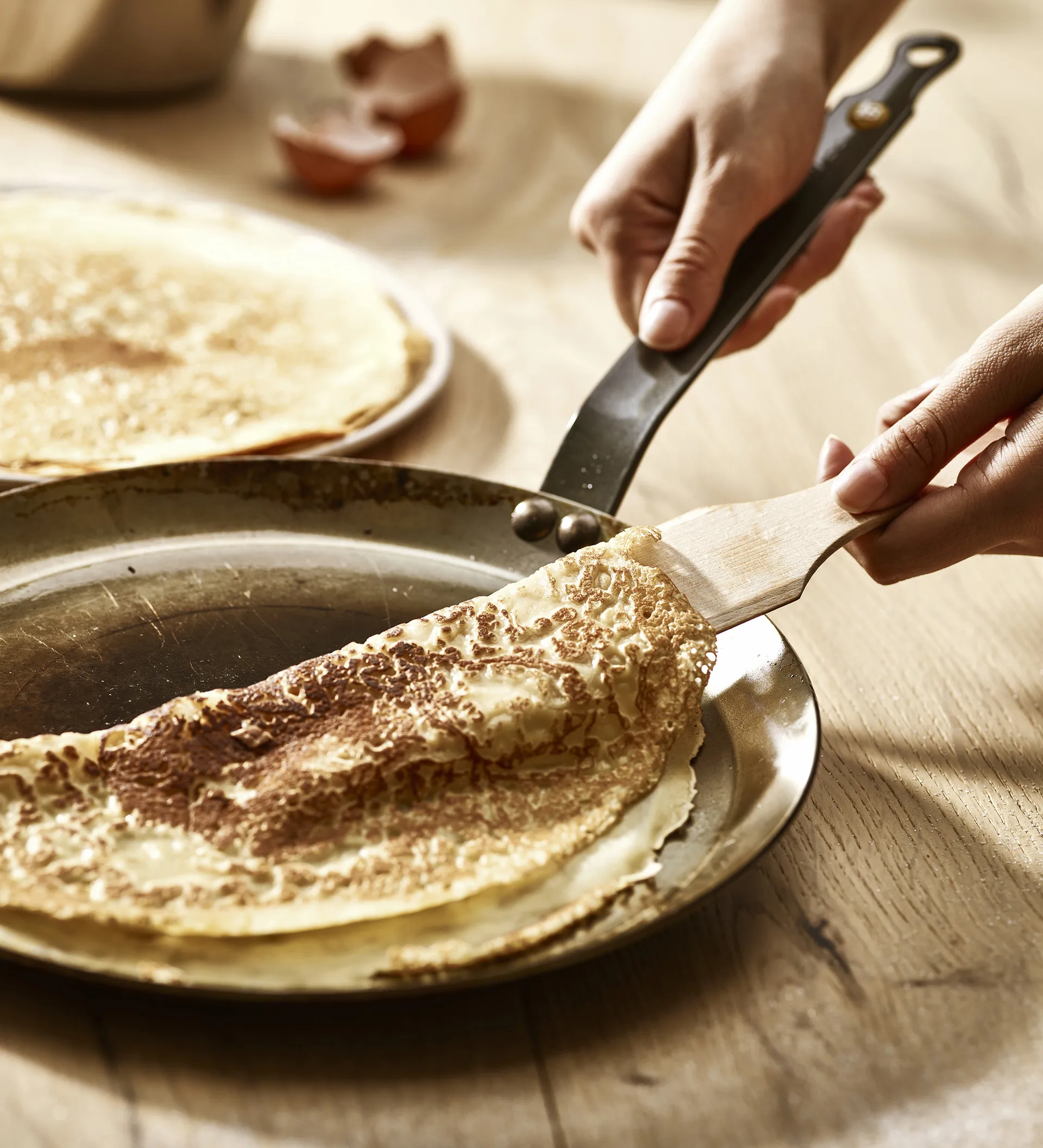 Mineral B pannkakspanna, 26 cm De Buyer