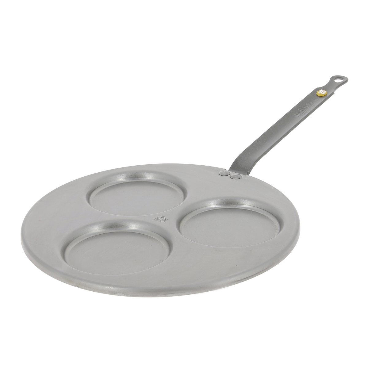 De Buyer Mineral B plättpanna 27 cm | Skandinavisk Design | Plätt- & Pannkakspannor | Silverfärgad