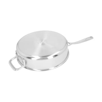 5-Plus traktörpanna med lock rostfritt stål - Ø24 cm - Demeyere