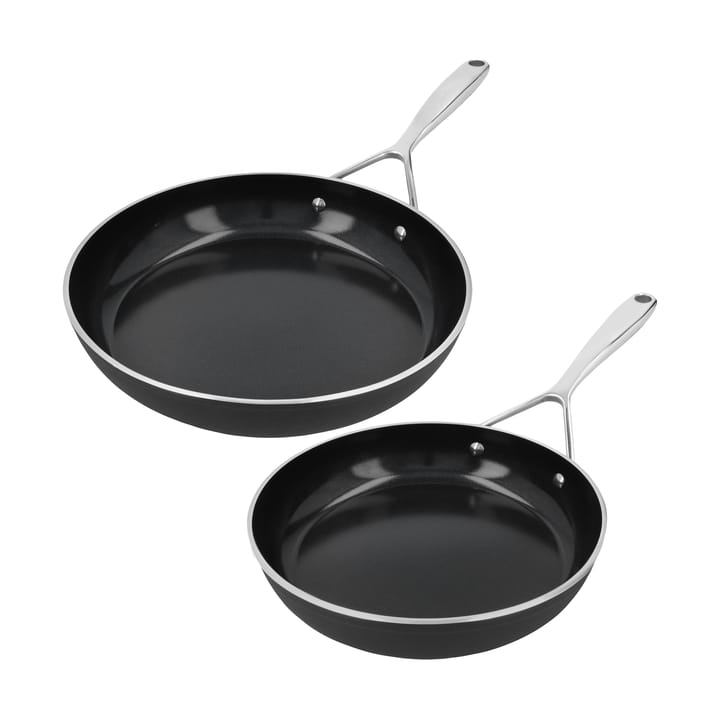 Alu Plus 3 Ceraforce stekpanneset keramisk 3-ply - 2 delar - Demeyere
