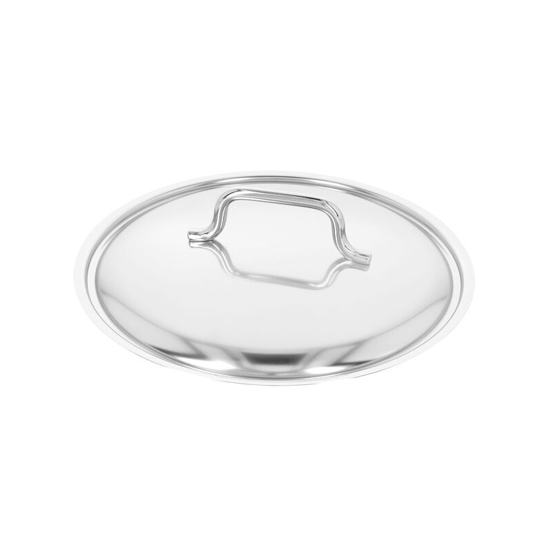 Demeyere Apollo 7 lock rostfritt stål Ø22 cm | Skandinavisk Design | Lock & Tillbehör | Silverfärgad