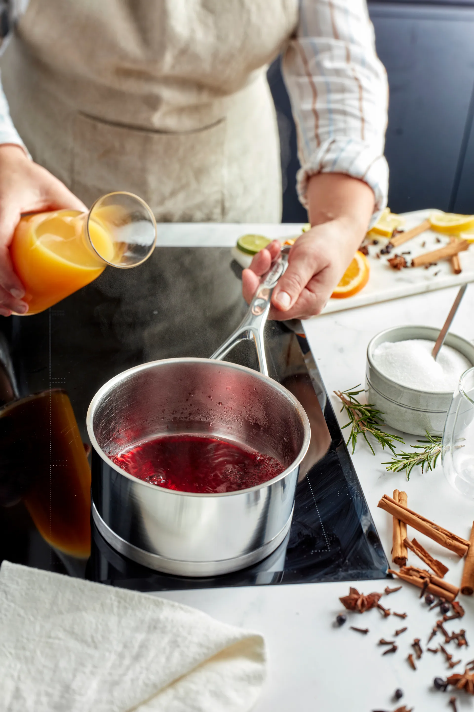 Demeyere Atlantis 7 kastrull rostfritt stål, 3 L Demeyere