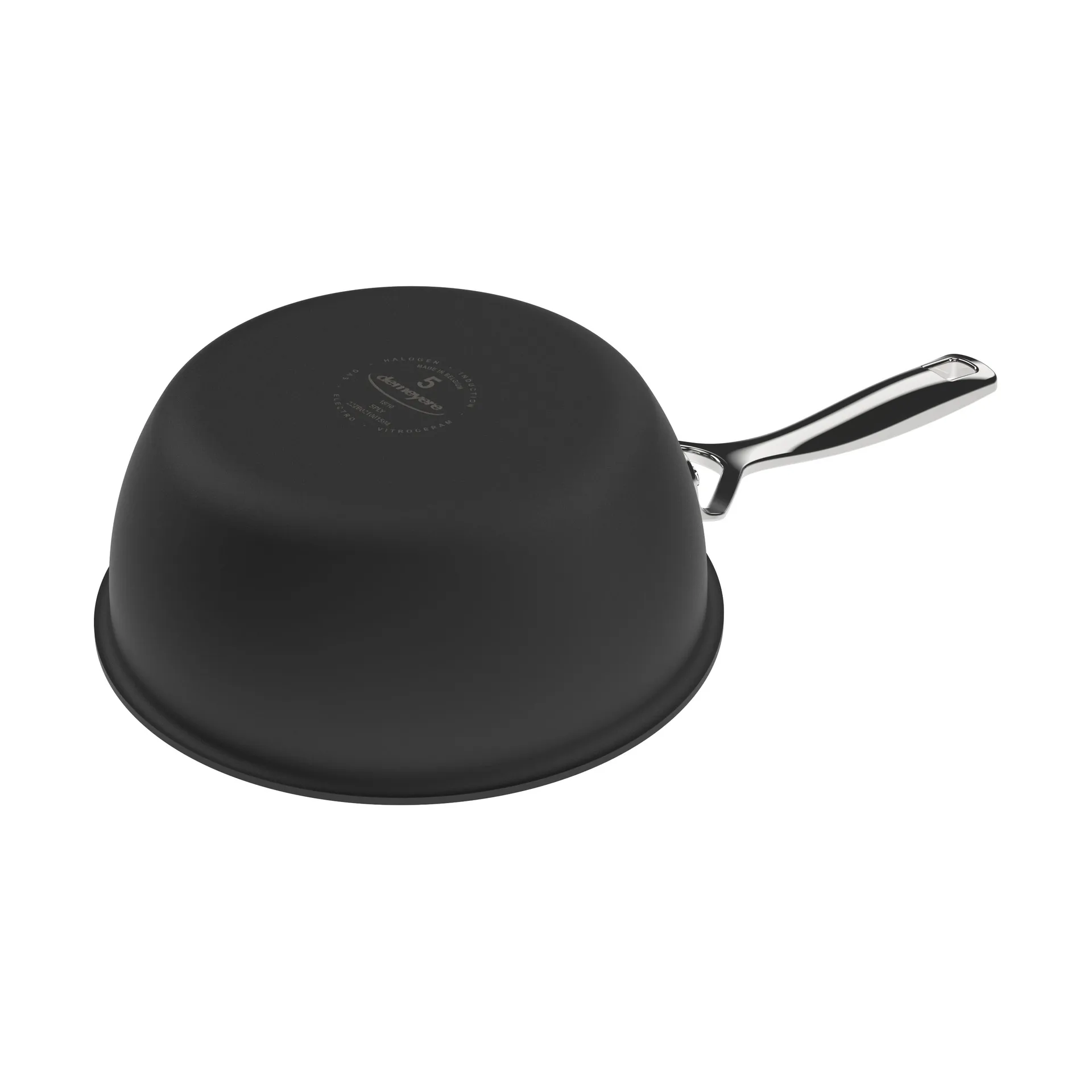 Demeyere Black 5 sauteuse 5-ply rostfritt stål, Ø20 cm Demeyere