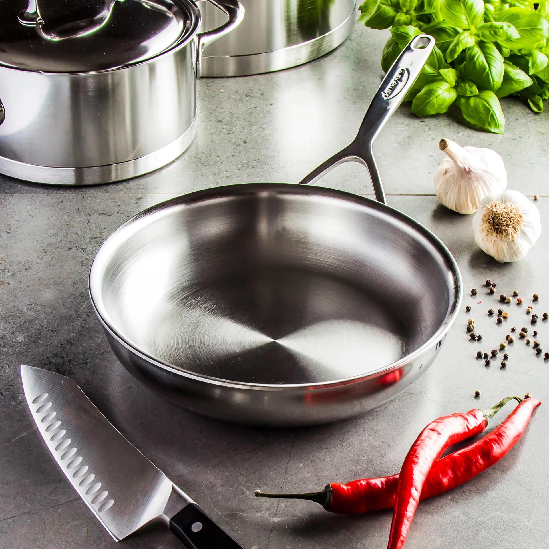 Multiline 7 stekpanna rostfritt stål 7-ply, Ø20 cm Demeyere