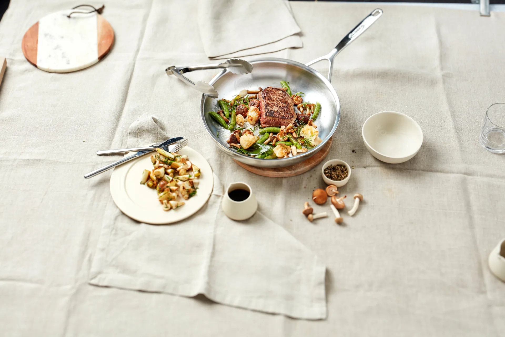 Multiline 7 stekpanna rostfritt stål 7-ply, Ø32 cm Demeyere