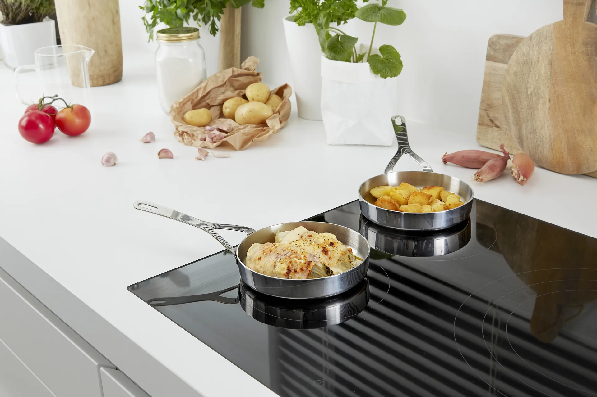 Specialties 3 stekpanna mini rostfritt stål 3-ply, Ø14 cm Demeyere