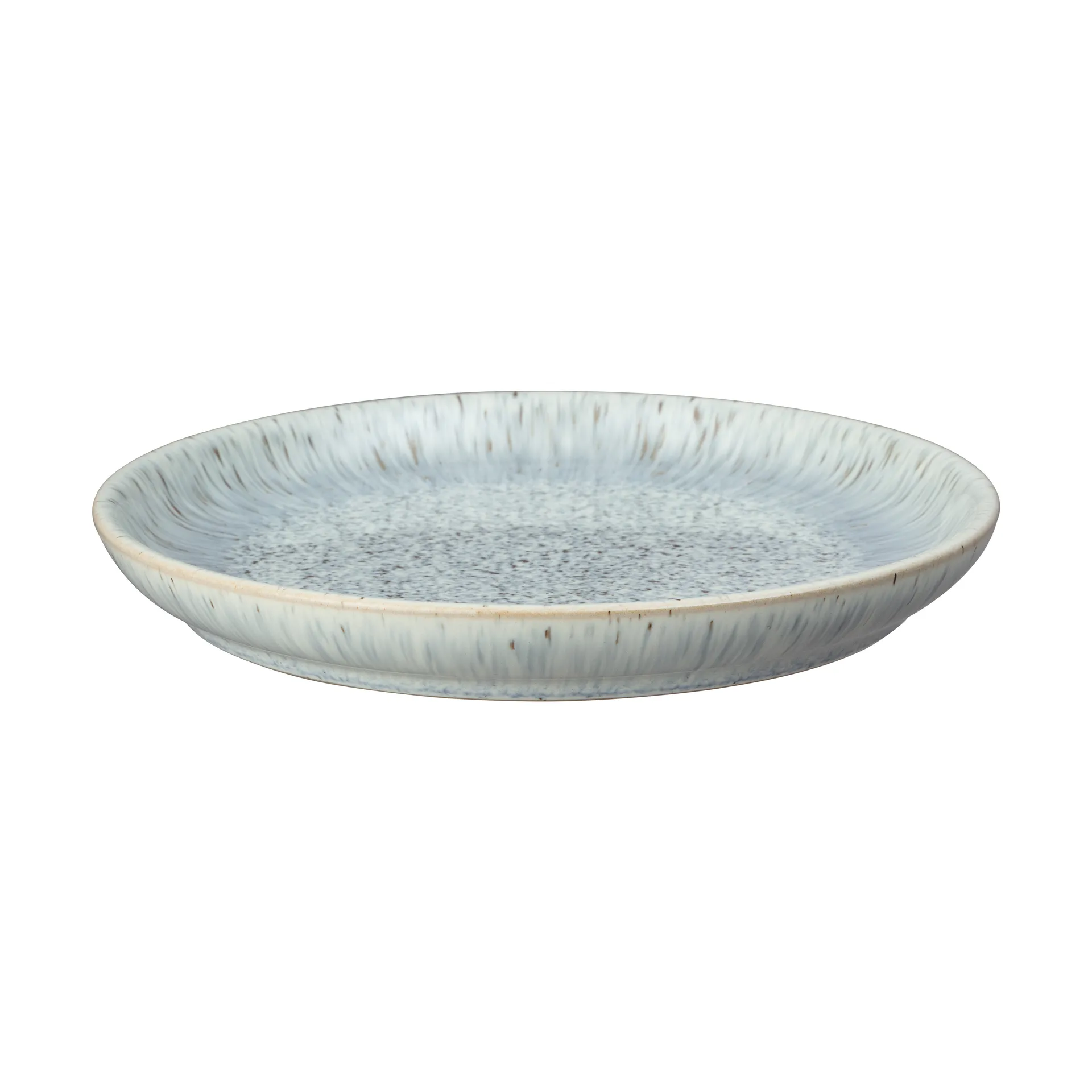 Halo Speckle coupe tallrik 21 cm, Grå-brun Denby