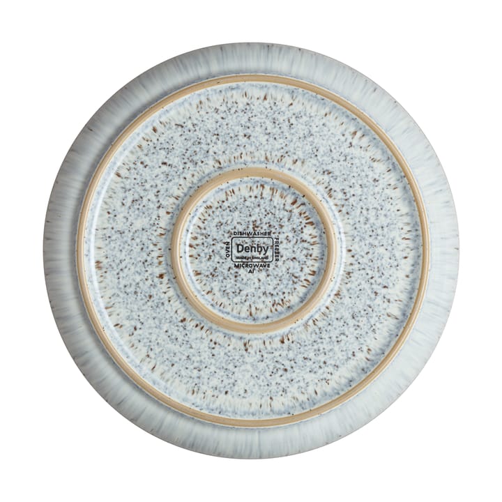 Halo Speckle coupe tallrik 21 cm, Grå-brun Denby