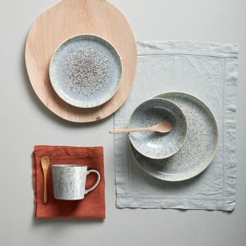 Halo Speckle coupe tallrik 21 cm - Grå-brun - Denby
