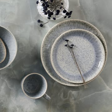 Halo Speckle coupe tallrik 21 cm - Grå-brun - Denby