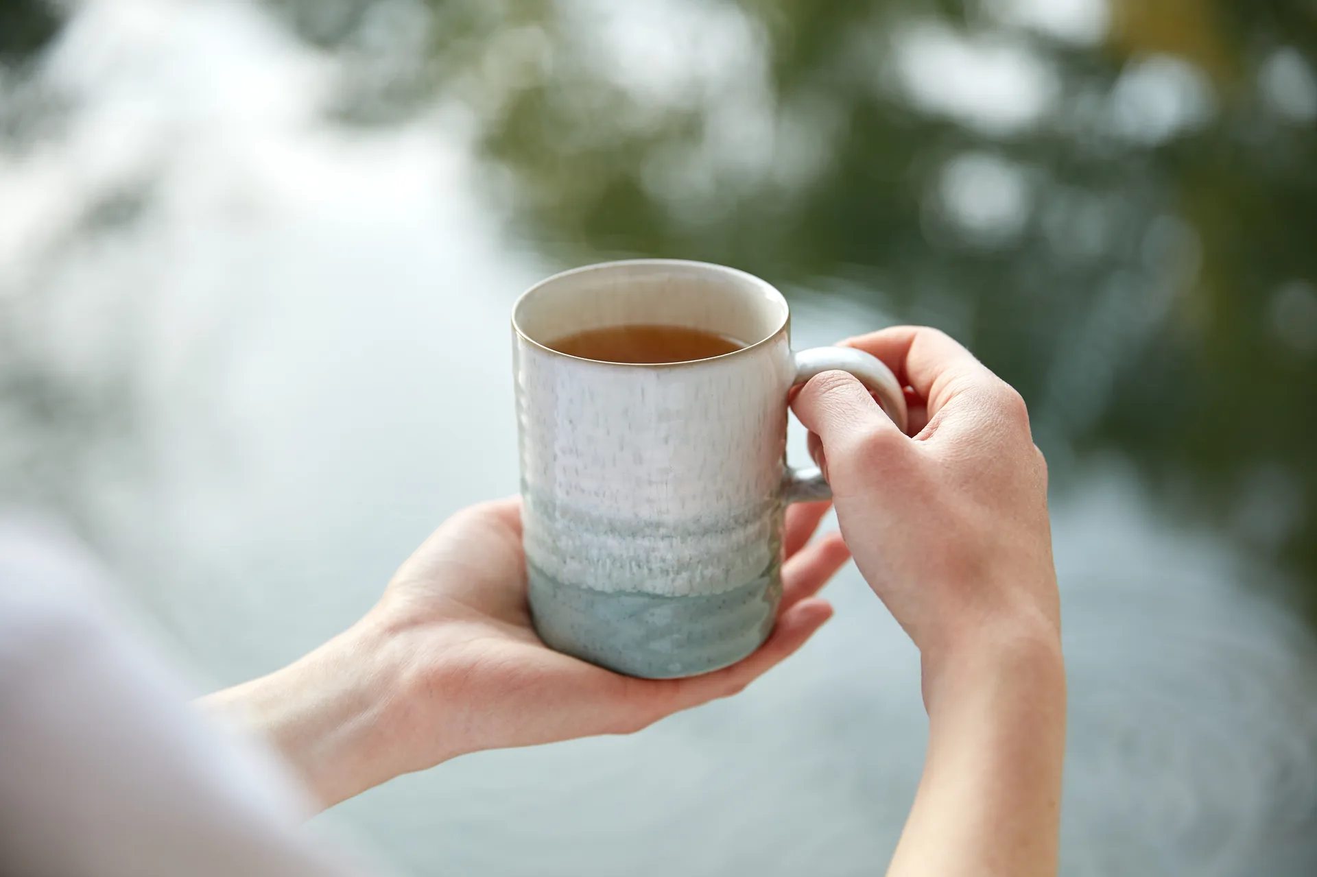 Kiln Green mugg 2-pack, 40 cl Denby