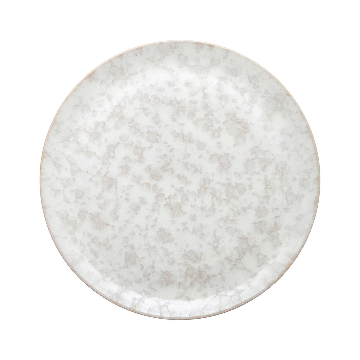 Denby Modus Marble tallrik 22,5 cm Vit | Skandinavisk Design | Mattallrikar | Vit