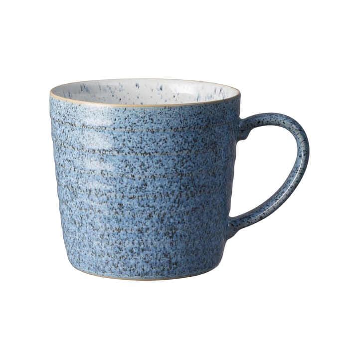 Studio Blue räfflad mugg 40 cl - Flint-chalk - Denby