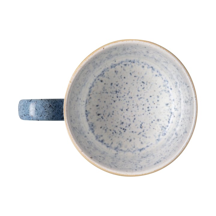 Studio Blue räfflad mugg 40 cl, Flint-chalk Denby