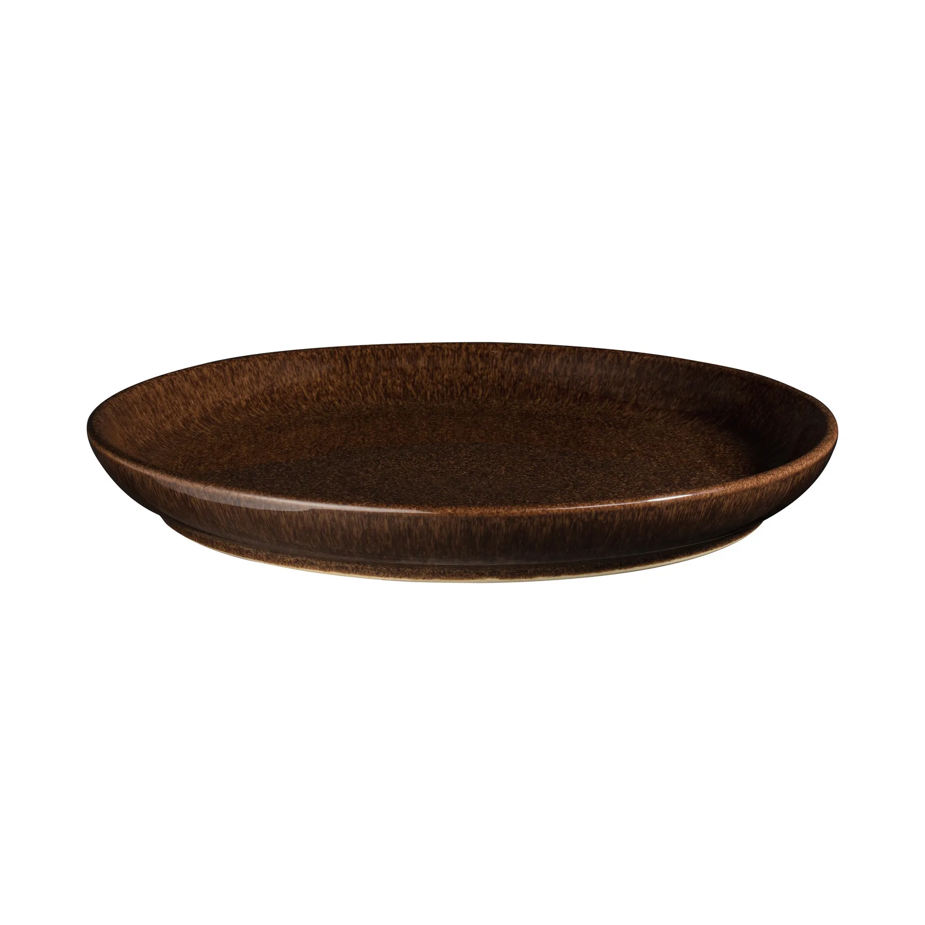 Studio Craft coupe tallrik 21 cm, Walnut Denby