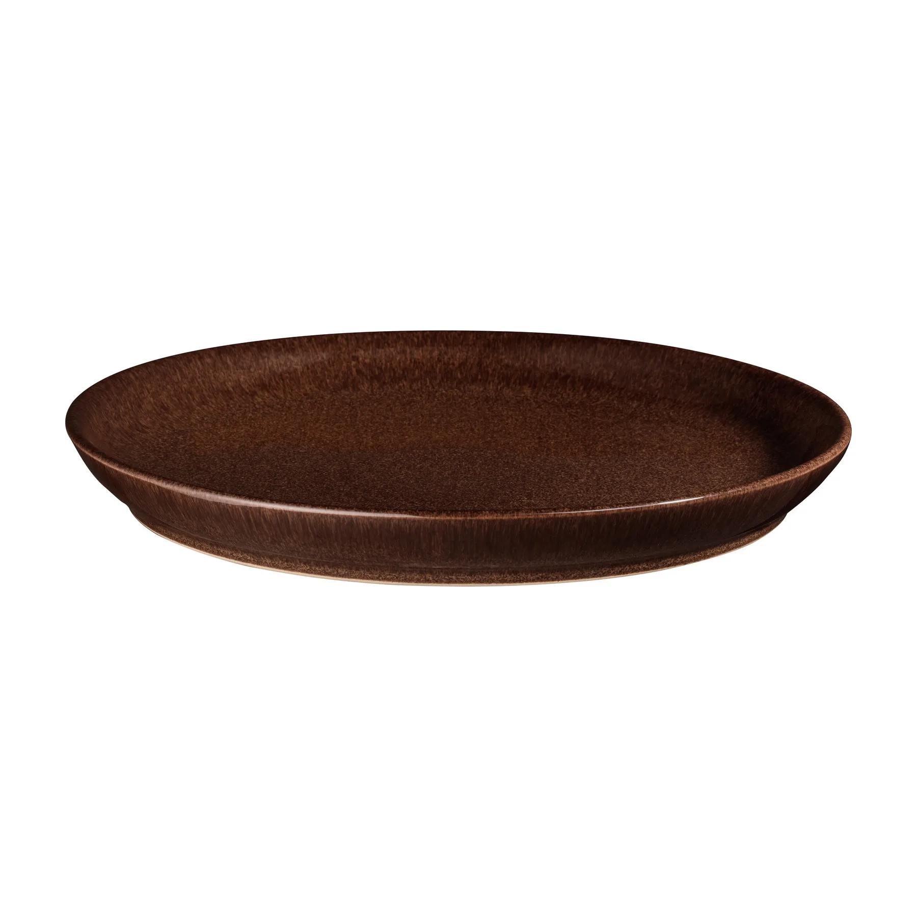 Studio Craft coupe tallrik 26 cm, Walnut Denby