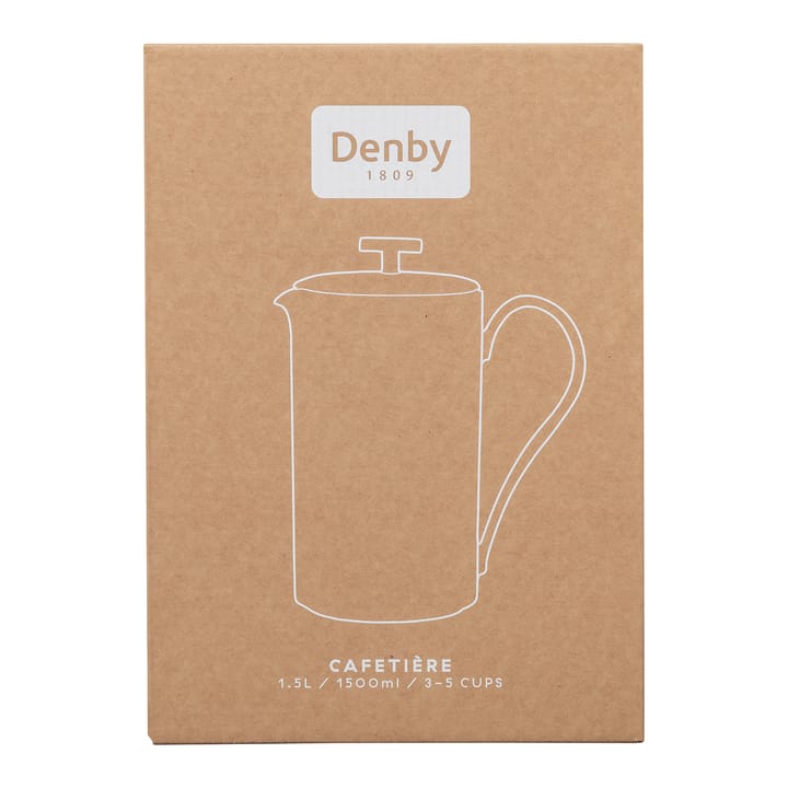 Studio Grey Brew presskanna 1,2 l - Grey - Denby