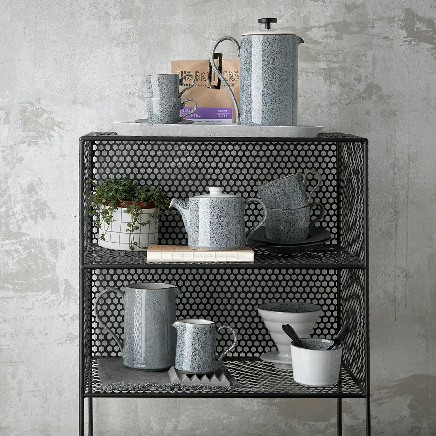 Studio Grey Brew tekanna 0,44 l, Grey Denby