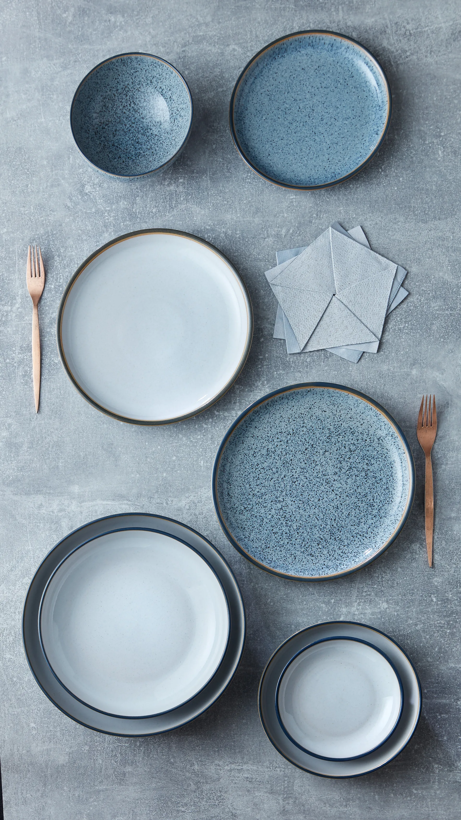 Studio Grey coupe assiett 17 cm, Granite Denby