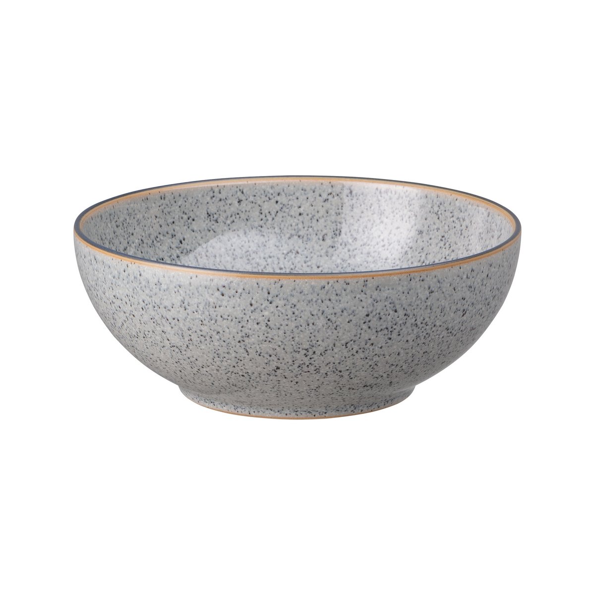 Denby Studio Grey coupe flingskål 17 cm Granite | Skandinavisk Design | Frukostskålar | Grå