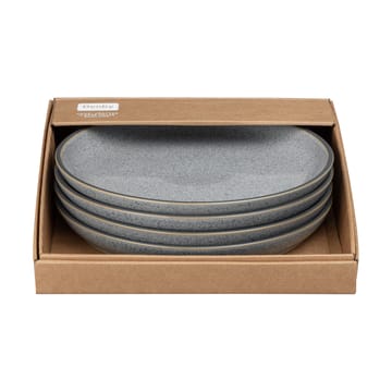 Studio Grey coupe tallrik 26 cm 4-pack - Granite - Denby