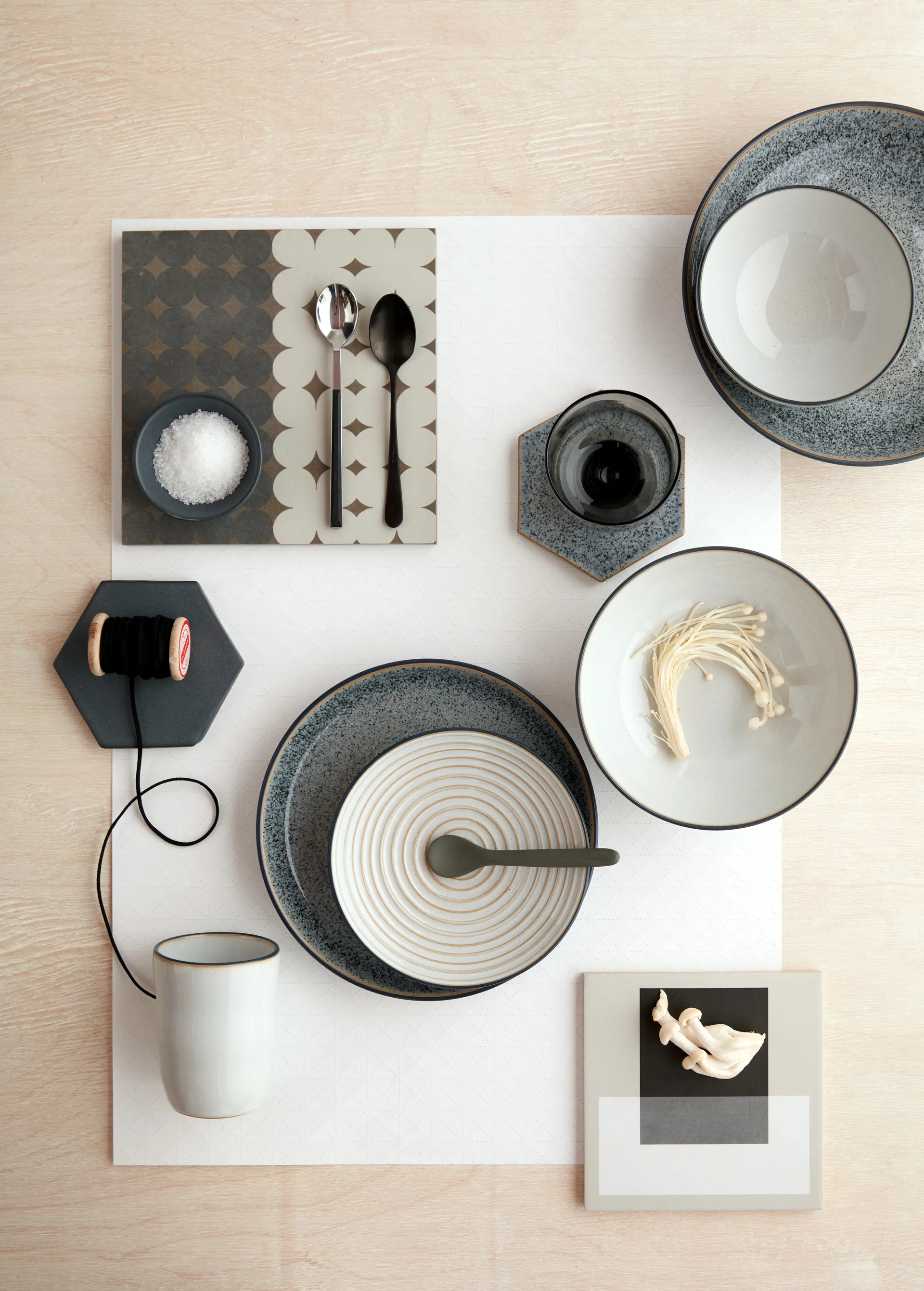 Studio Grey pastaskål 22 cm, Quartz Denby