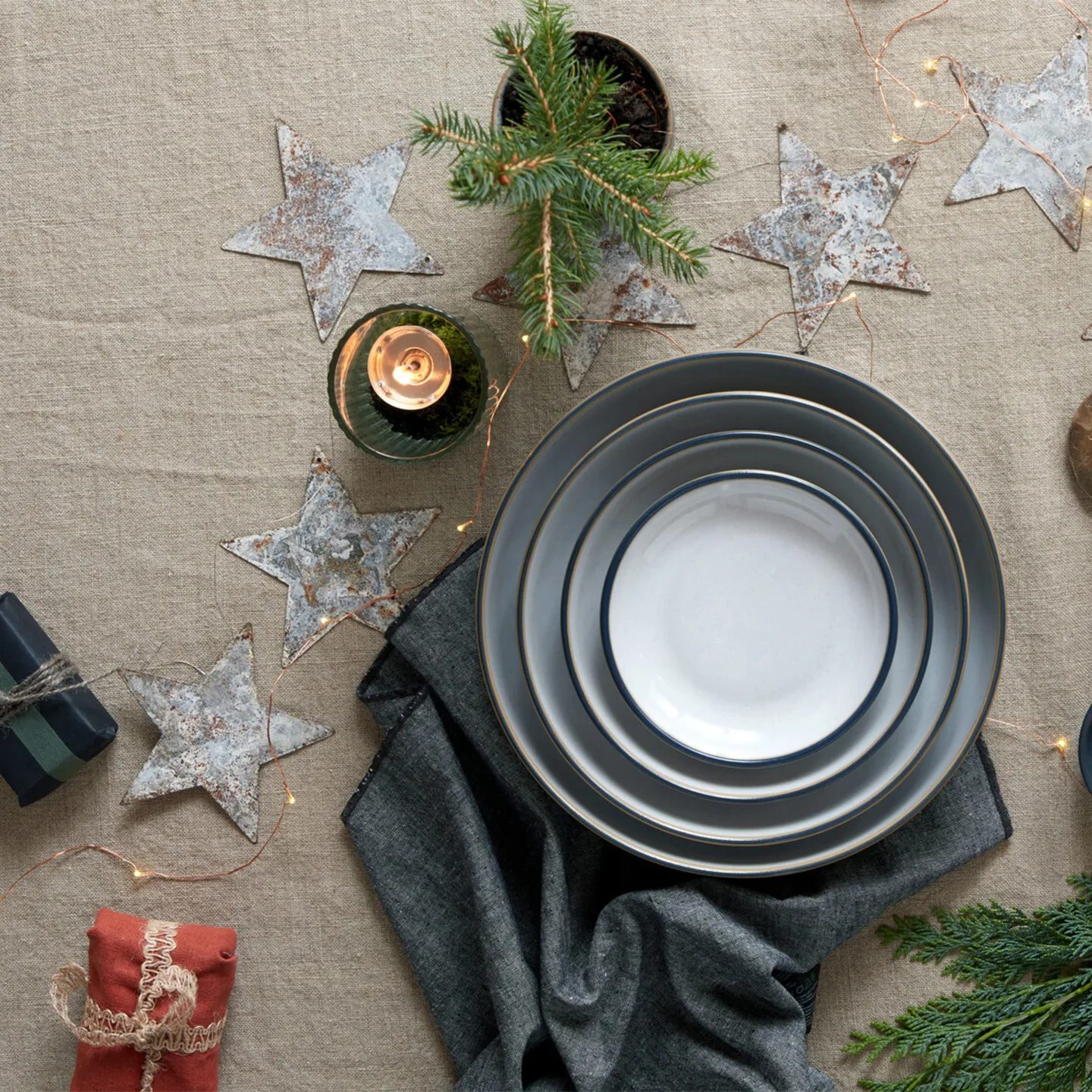 Studio Grey skål 20,5 cm, Granite Denby