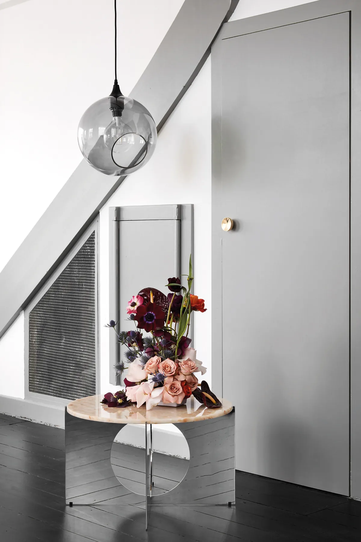 Ballroom pendel XL Ø32 cm, Smoke Design By Us