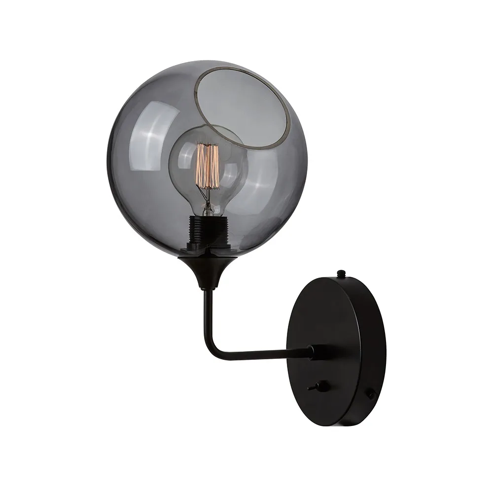 Design By Us Ballroom vägglampa Ø20 cm Smoke