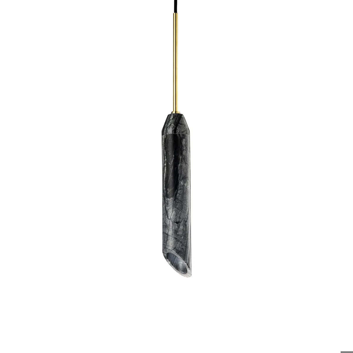 Design By Us Marble Art pendel Ø5x55 cm marmor Charcoal