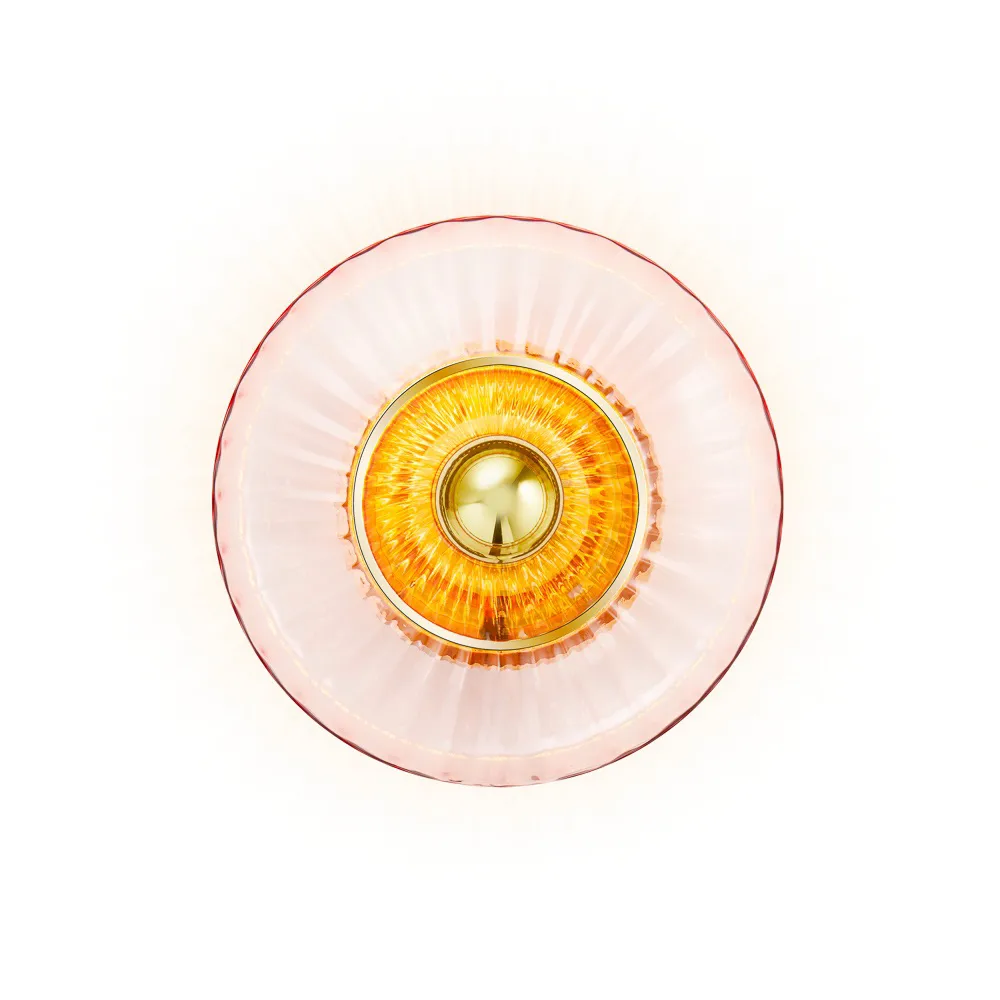 Design By Us New Wave Optic vägglampa Ø26 cm Rose