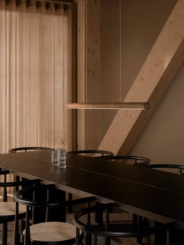 Akeno taklampa - Brun, 115 cm - Design For The People