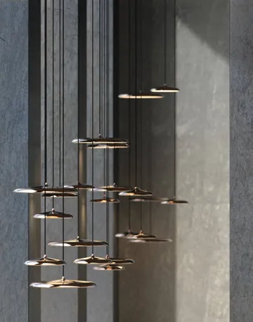 Artist taklampa Ø25 cm - Koppar - Design For The People