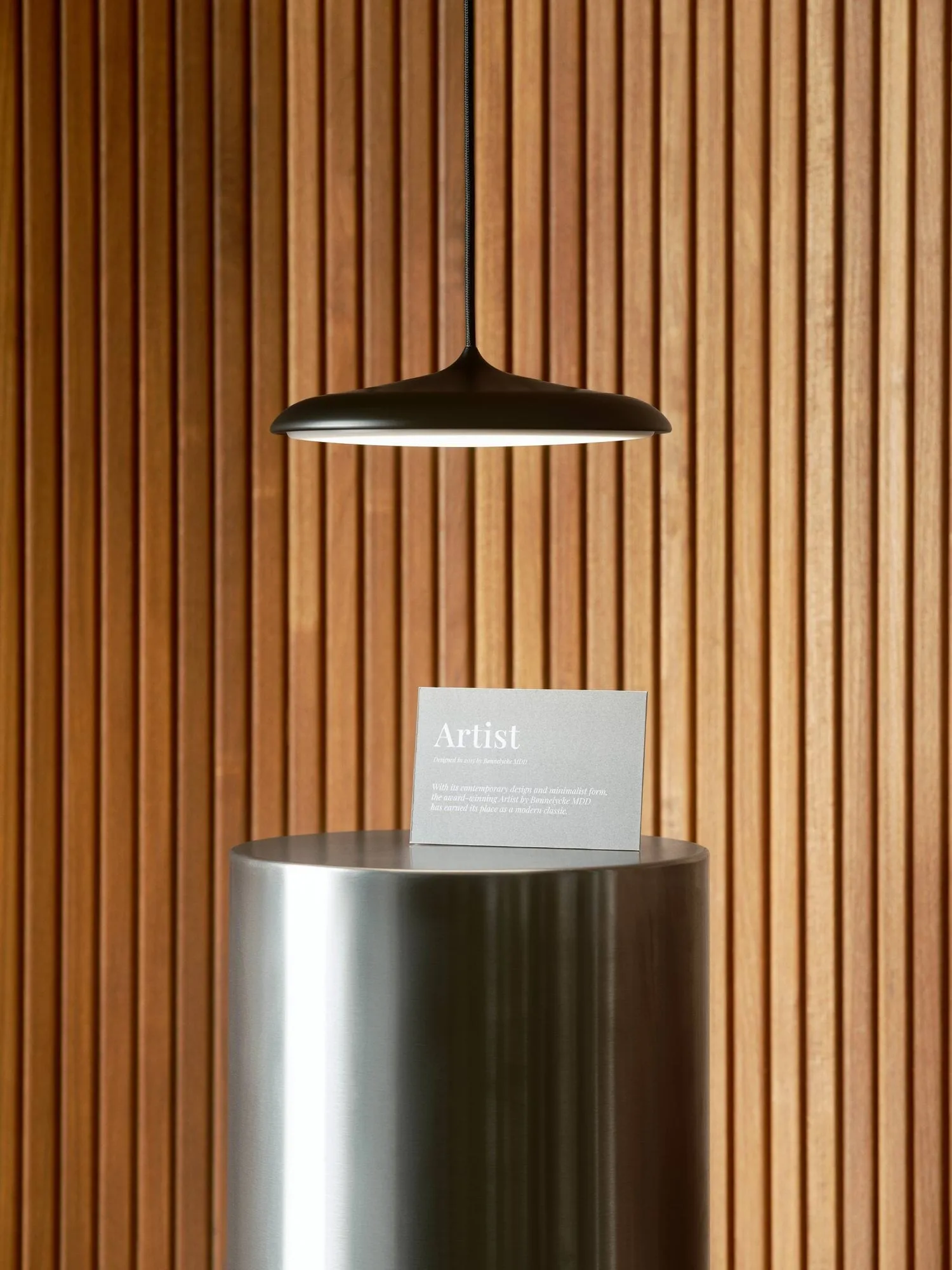 Artist taklampa Ø25 cm, Svart Design For The People