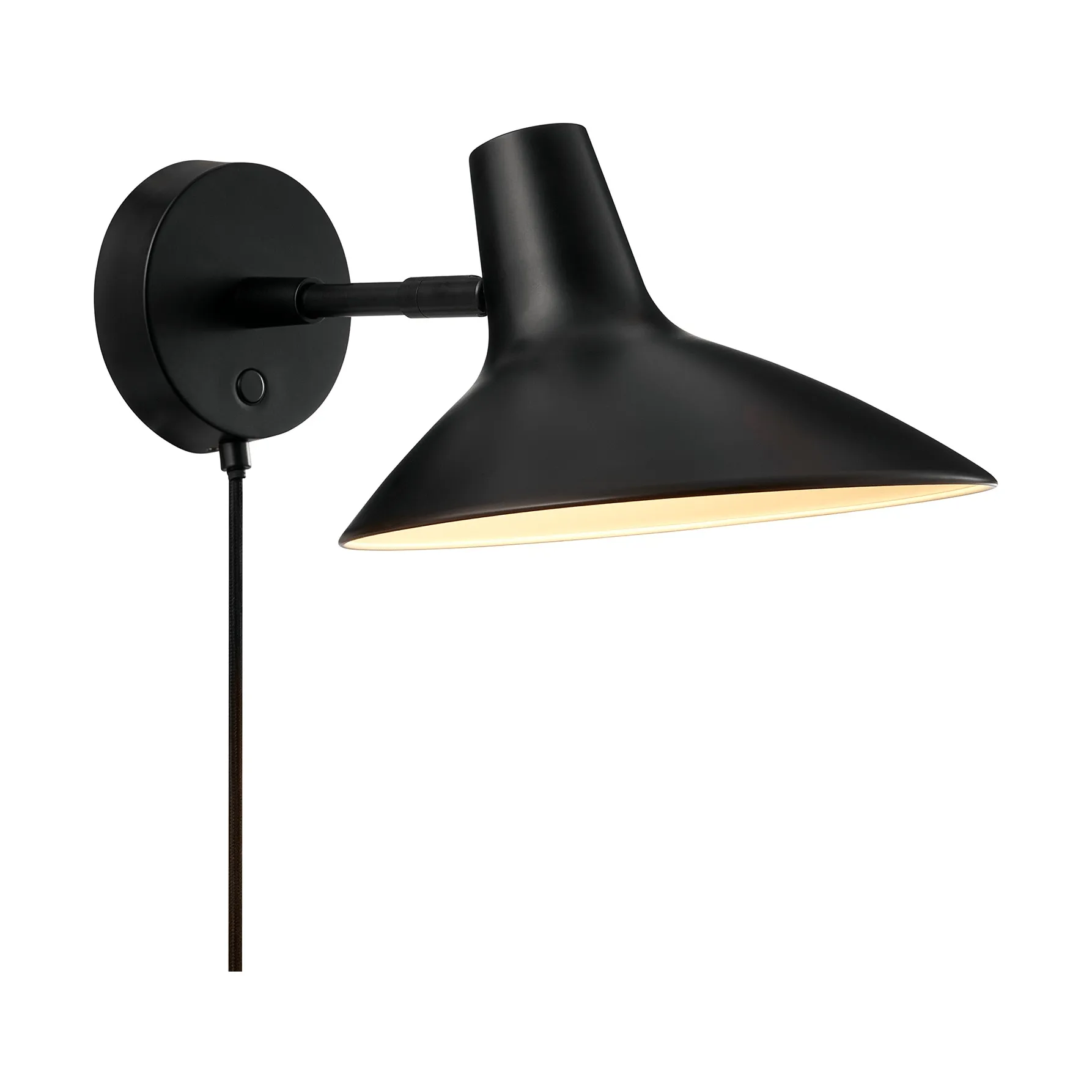 Darci short vägglampa, Svart Design For The People