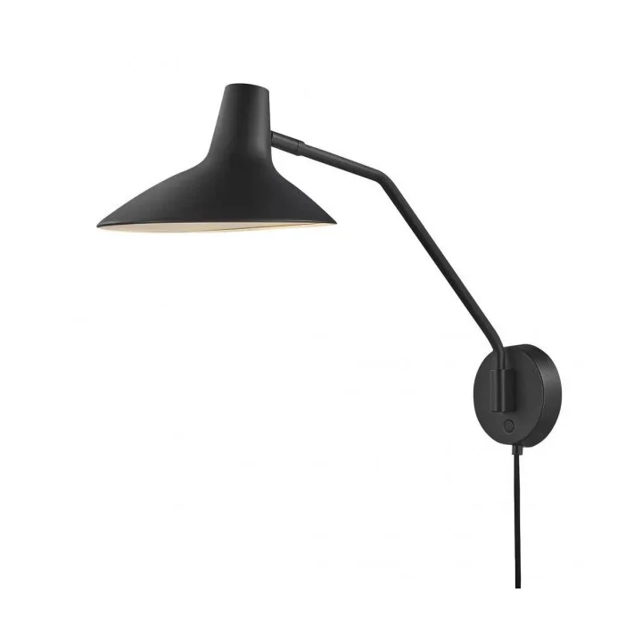 Darci vägglampa 36,5 cm, Svart Design For The People
