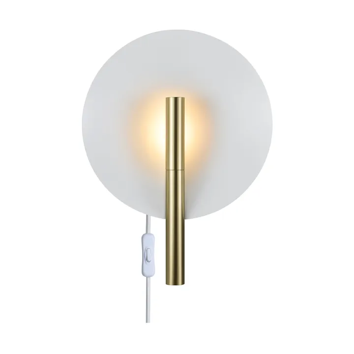 Furiko vägglampa - Borstad mässing - Design For The People
