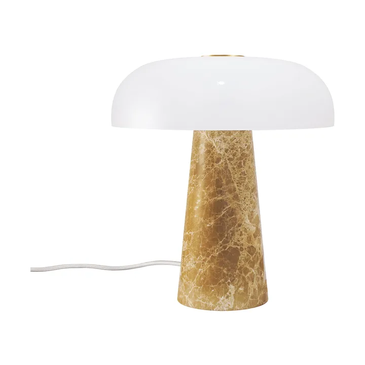 Glossy bordslampa - Beige, mini, 24 cm - Design For The People