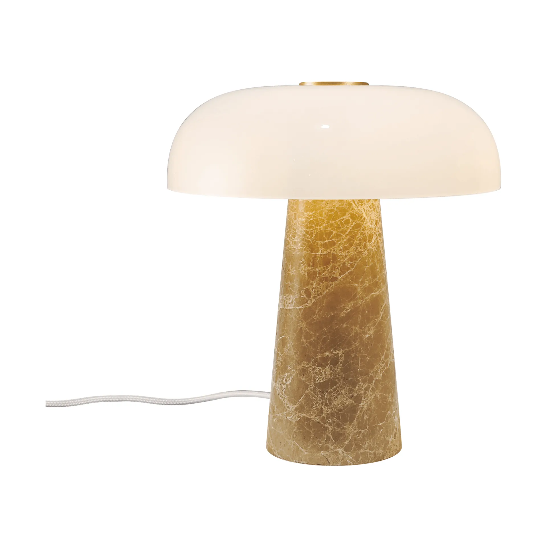 Glossy bordslampa, Beige, mini, 24 cm Design For The People