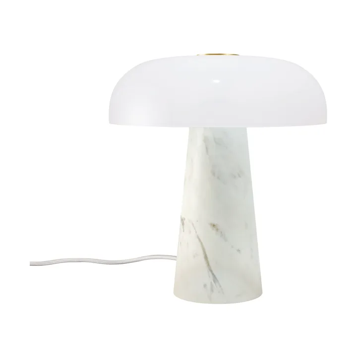 Glossy bordslampa - Vit, mini, 24 cm - Design For The People