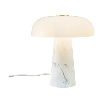 Glossy bordslampa - Vit, mini, 24 cm - Design For The People
