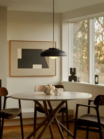 Latif taklampa - Svart, Ø40 cm - Design For The People